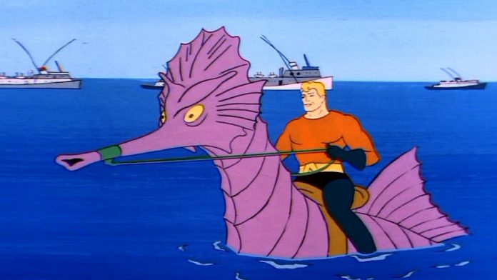Aquaman nas animações clássicas para TV