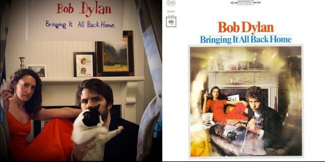 Capas recriadas na quarentena - Bob Dylan