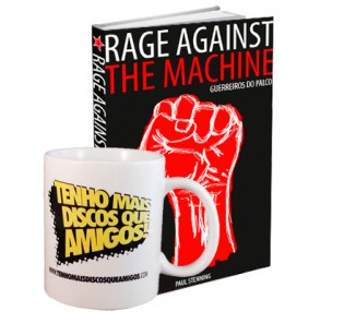 Combo: Rage Against The Machine e Caneca TMDQA!