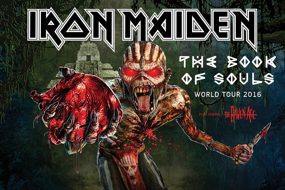 Iron Maiden anuncia datas de shows no Brasil