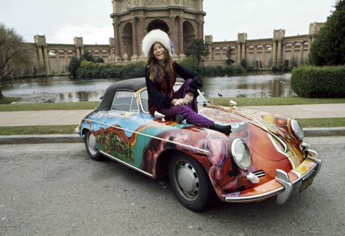 Porsche psicodélico de Janis Joplin será leiloado