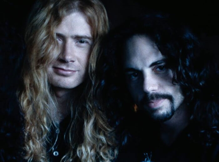 Dave Mustaine e Nick Menza, do Megadeth