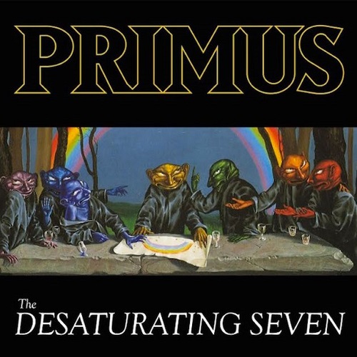 capa do disco "the desaturating seven" do Primus