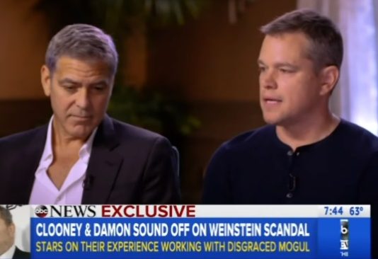 George Clooney e Matt Damon