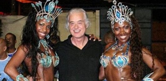 Jimmy Page no Rio de Janeiro