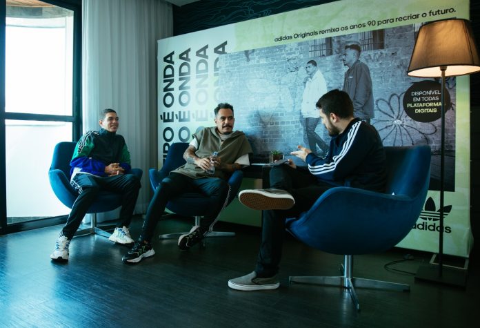 Marcelo D2, Sain e Tony Aiex a convite de adidas Originals