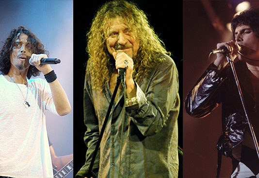 Chris Cornell, Robert Plant e Freddie Mercury