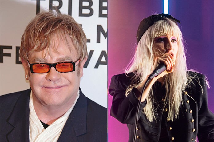 Elton John e Hayley Williams