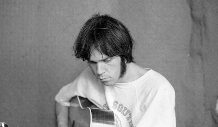 Neil Young em 1975