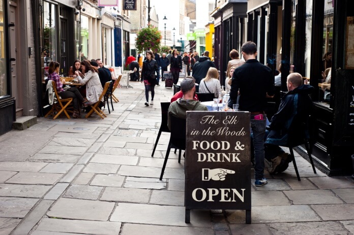 Restaurante em Londres