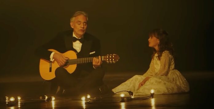 Andrea Bocelli: pai pela terceira vez