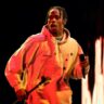 Travis Scott em show na Espanha, 2018