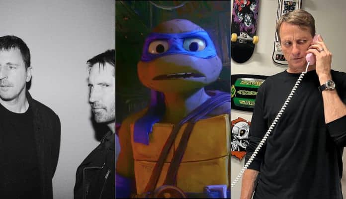 Tony Hawk revela que Trent Reznor e Atticus Ross fizeram trilha sonora de Tartarugas Ninja