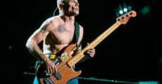 Flea com o Red Hot Chili Peppers em Brasília