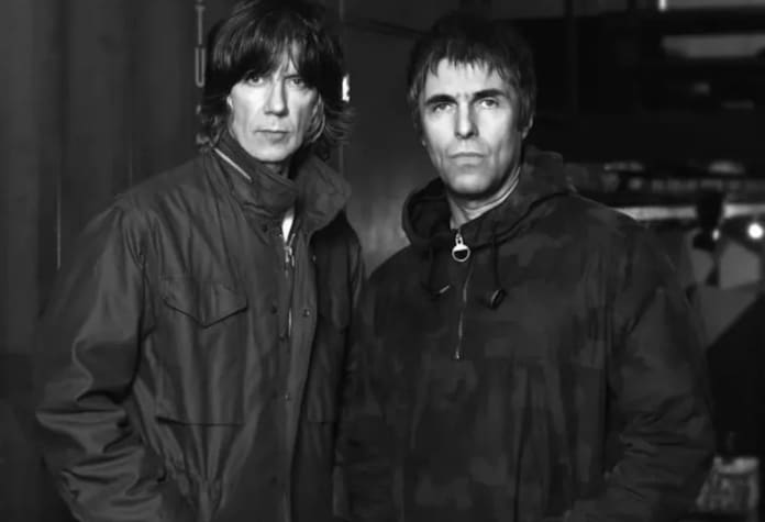 John Squire e Liam Gallagher