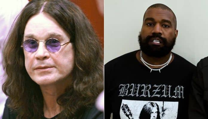 Ozzy Osbourne detona Kanye West