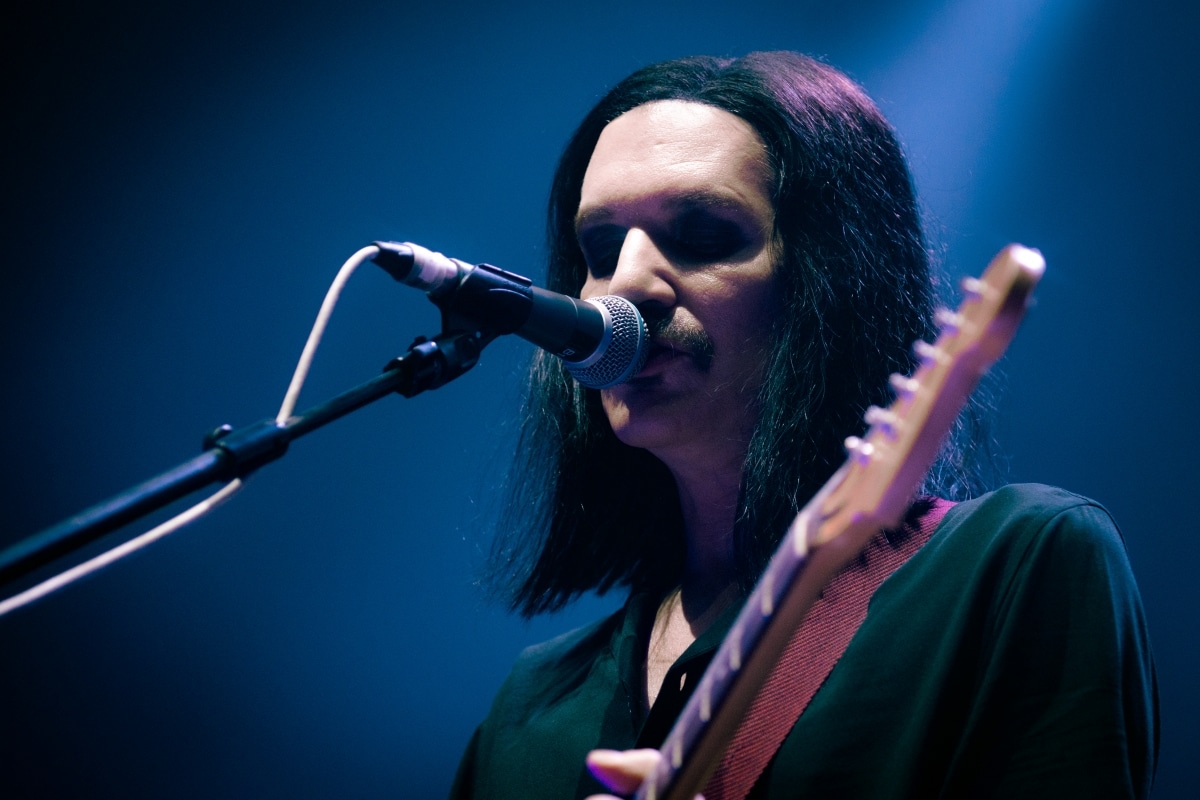 Brian Molko com o Placebo em São Paulo