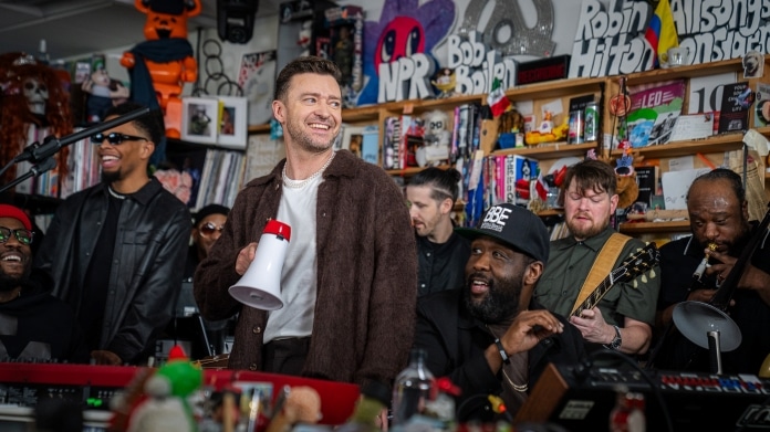 Justin Timberlake no TIny Desk