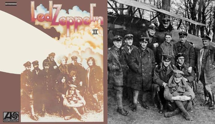 Led Zeppelin II e a foto da Primeira Guerra na capa