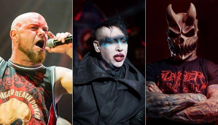 Marilyn Manson fará turnê com Five Finger Death Punch e Slaughter to Prevail, nomes igualmente controversos