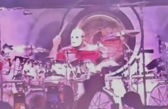 Slipknot faz primeiro show com novo baterista, que parece ser Eloy Casagrande