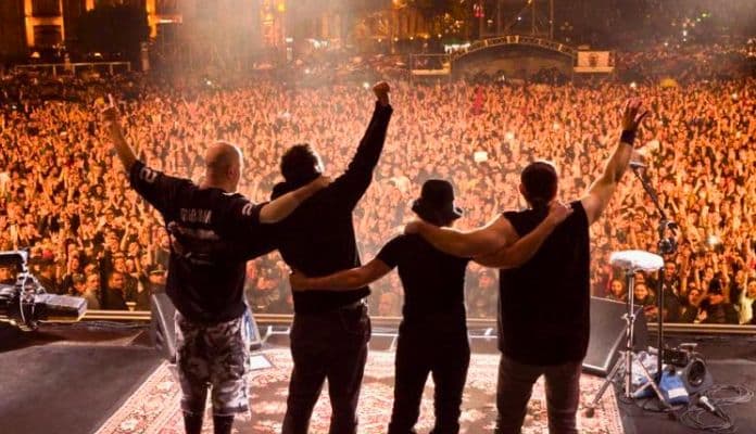 A história do primeiro e único show do System of a Down na Armênia: "nascemos para aquela noite"