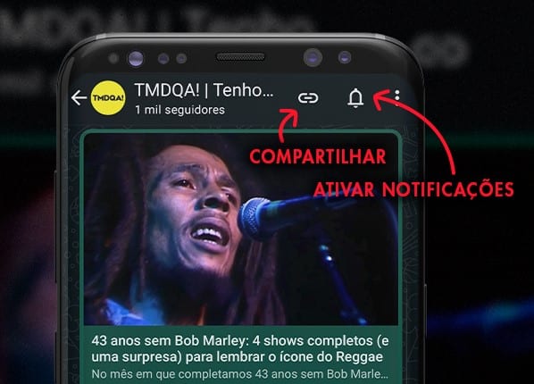 Instruções Whatsapp TMDQA 2