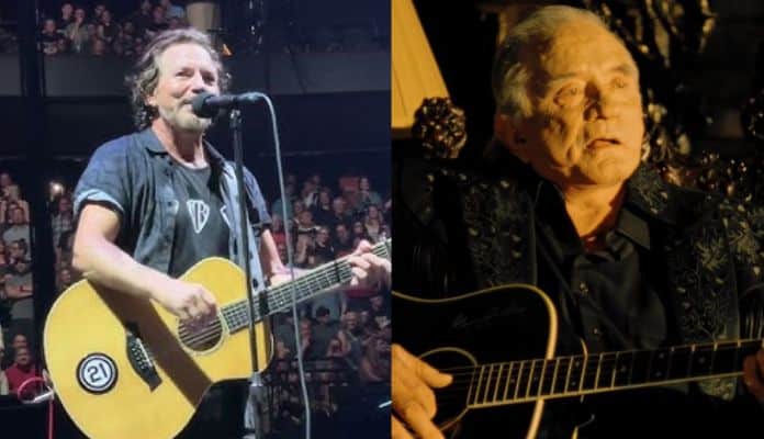 Eddie Vedder e Johnny Cash