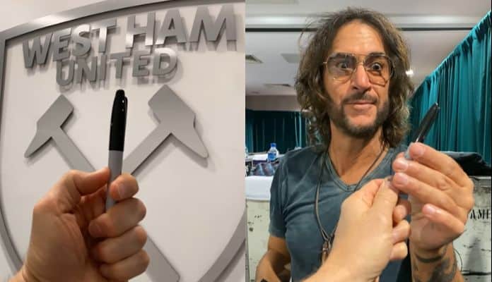 Foo-tebol! Guitarrista do Foo Fighters invade vestiário de estádio inglês e ameaça "trollagem" com time da casa