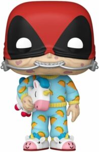 BONECO FUNKO POP MARVEL DEADPOOL SLEEPOVER