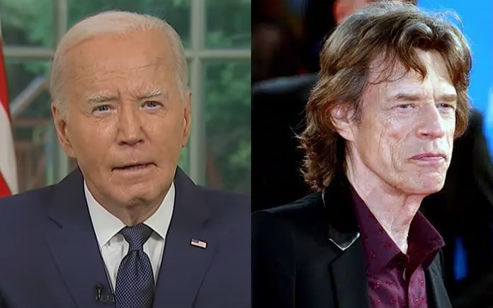 Mick Jagger viraliza ao ser comparado com Joe Biden por causa da idade