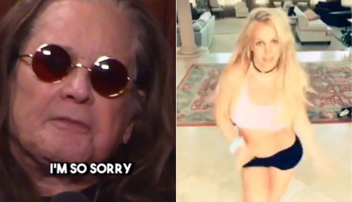 Ozzy Osbourne pede desculpas a Britney Spears