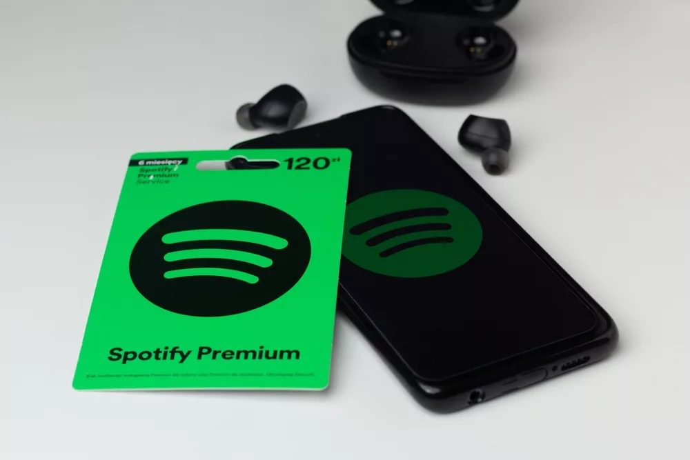 Vale presente do Spotify Premium e Smartphone