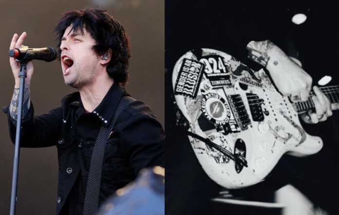 Green Day mostra apoio a fãs trans com adesivo em guitarra de Billie Joe Armstrong