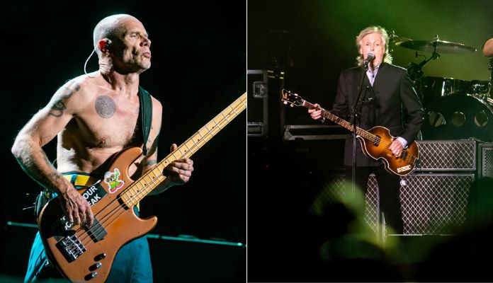 Flea elege Paul McCartney como melhor baixista de Rock