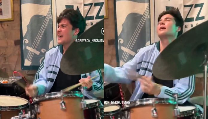 Monstro: Greyson Nekrutman, do Sepultura, toca clássico do Jazz em São Paulo