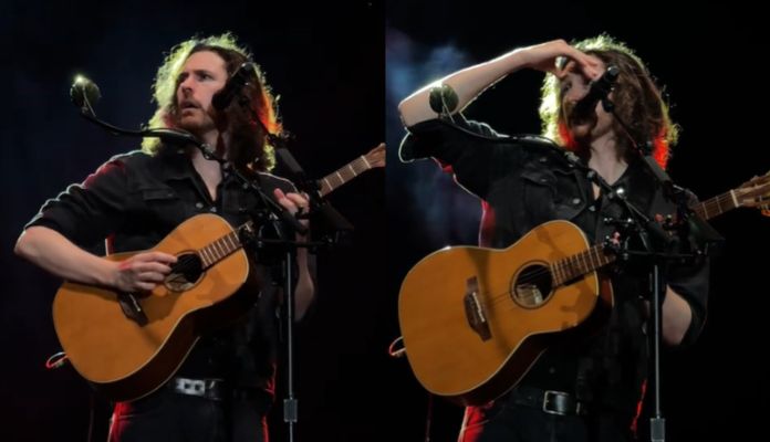 Hozier se assusta com pedido de noivado durante música que fala sobre violência doméstica; veja o momento