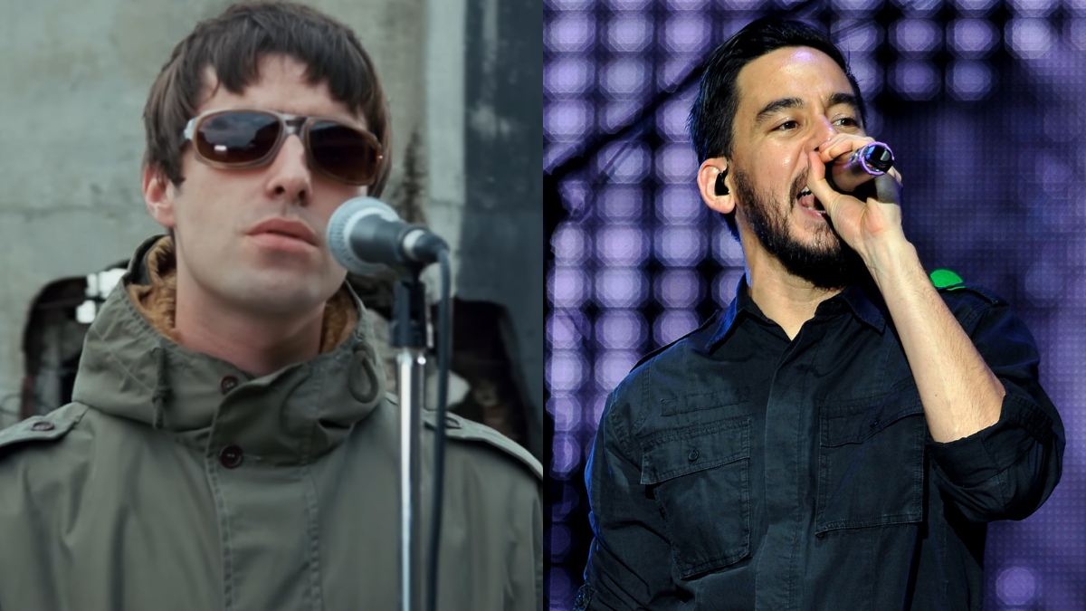 Liam Gallagher (Oasis) e Mike Shinoda (Linkin Park)