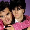 Morrissey com Johnny Marr, do The Smiths