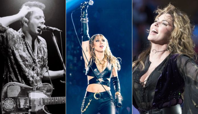 Músicos que têm nomes artísticos e você não sabia, com Joe Strummer, Miley Cyrus e Shania Twain