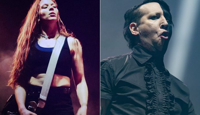 Reba Meyers fala sobre ser nova guitarrista de Marilyn Manson