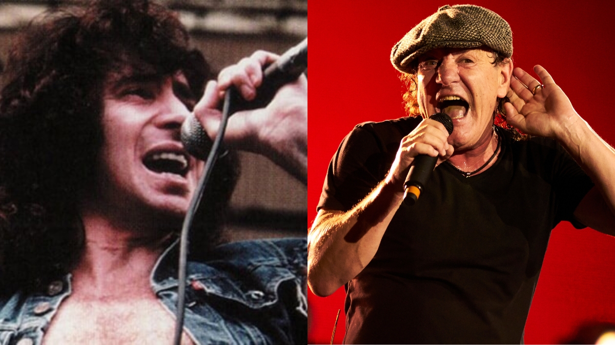 Bon Scott e Brian Johnson