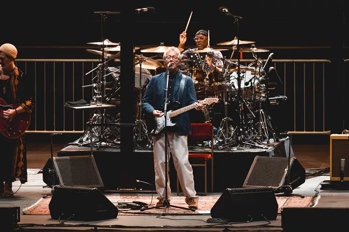 Eric Clapton faz show em São Paulo em Setembro de 2024