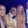 Jay-Z e Beyoncé com o The Isley Brothers