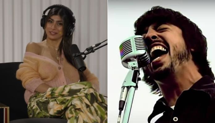 Mia Khalifa comenta traição de Dave Grohl