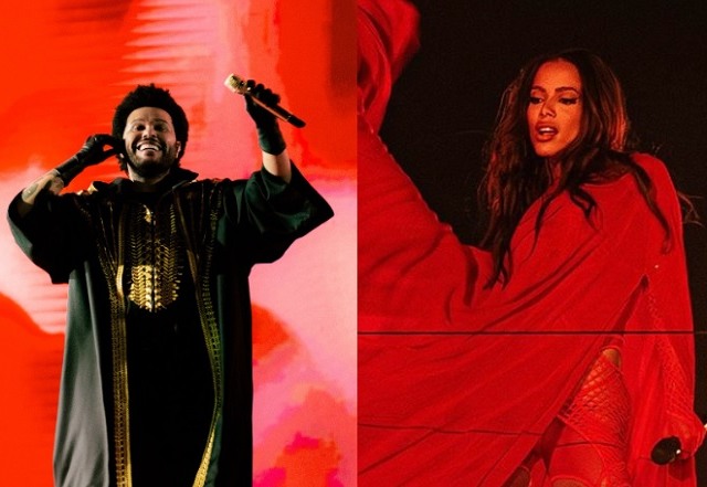 The Weeknd libera vídeo da parceria explosiva com Anitta gravada durante o show no Brasil; veja