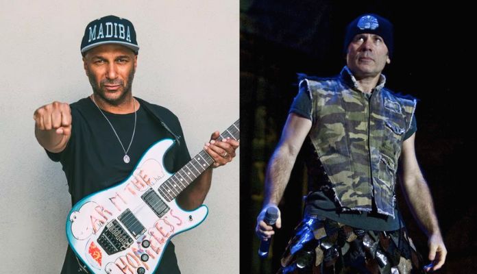 Tom Morello exige Iron Maiden no Hall da Fama do Rock: "estão no topo da lista faz tempo"