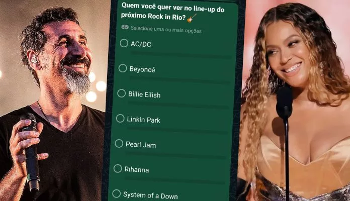 VOTE: Quem você quer ver no line-up do próximo Rock in Rio?