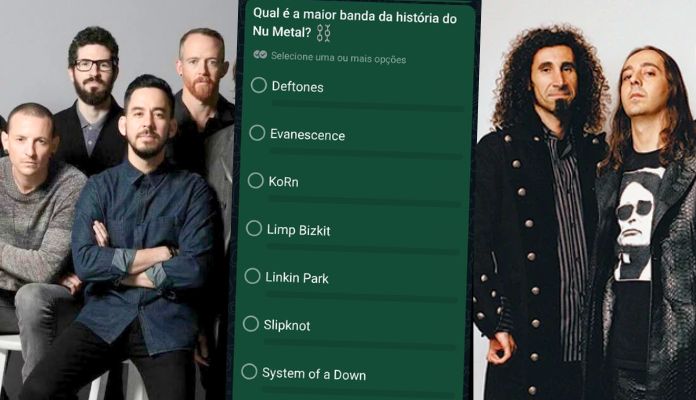 VOTE: Qual é a melhor banda da história do Nu Metal?