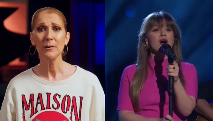 Celine Dion se emociona com cover de Kelly Clarkson do clássico "My Heart Will Go On"